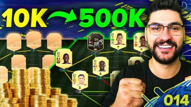 FIFA 21 HOW I WENT FROM 10k TO 500k COINS IN LESS THAN 24H USING THIS SUPER EASY TRADING METHOD!!!