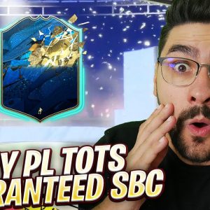 FIFA 20 MY GUARANTEED PREMIER LEAGUE TOTS PLAYER SBC !!! I CANNOT BELIEVE WHAT I JUST PACKED !!!