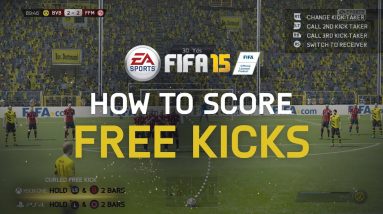 FIFA 15 Tutorial: How To Score Free Kicks