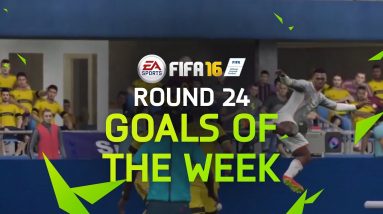 FIFA 16 - Best Goals of the Week - Round 24