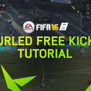 FIFA 16 Tutorial - How To Score Curled Free Kicks