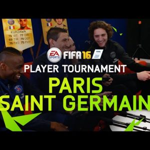 FIFA 16 - Paris Saint-Germain Player Tournament - Matuidi, Rabiot, Di Maria, and Kurzawa