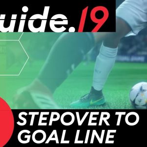 STEPOVER TOWARDS GOAL LINE! | One of the MOST EFFECTIVE skillmove variations! | FIFA 19 tutorial