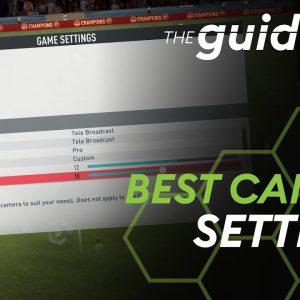 The Ultimate Camera Settings Guide for FIFA 20! TOP 5 camera angles overview! | THE GUIDE