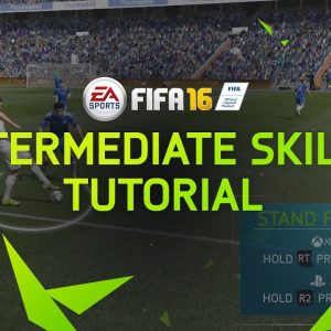 FIFA 16 Tutorial - Intermediate Skill Moves - Stand Fake Pass, Heel Flick Turn, Simple Rainbow