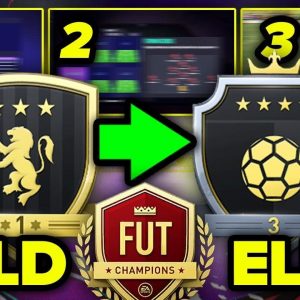 HOW TO GET FROM GOLD TO ELITE IN FIFA 21 FUTCHAMPIONS - TUTORIAL! TOP 3 GAMEPLAY & TACTICAL MOVES