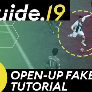 FIFA 19 NEW TEMPO BOOST SKILL! Open-Up Fakeshot Tutorial | How to BEAT the DEFENDER |THE GUIDE