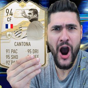 I GOT ICON MOMENTS CANTONA AND USED HIM IN THE HARDEST FIFA 21 FUTCHAMPS GAMES TO SEE IF HE IS META!
