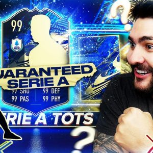 I SUBMITED A TOP ICON IN THE SERIE A TOTS GUARANTEED & PACKED ONE OF THE MOST INSANE FIFA 21 CARDS