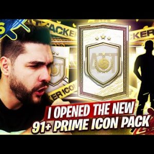 I OPENED THE NEW 91+ PRIME ICON PACK SBC & CONTINUED MY ROAD TO TOP 200 IN FIFA 21 FUTCHAMPIONS!!