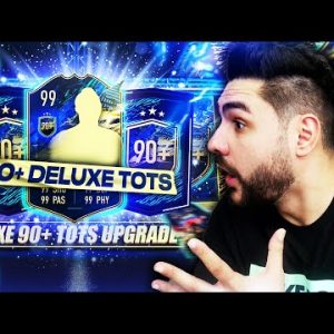 I PACKED AN INSANE PLAYER IN MY NEW 90+ DELUXE TOTS SBC PACK!! MY FINAL FIFA 21 FUCHAMPIONS GAMES!!