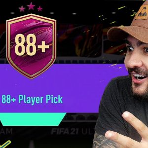 MY INSANE 88+ PLAYER PICK GOT ME A SUPER HIGH RATED CARD THAT FITS PERFECTLY IN MY FIFA 21 RTG TEAM
