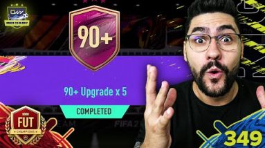 OPENING MY 90+ UPGRADE x5 SBC PLAYER PACK ON THE RTG!! FIFA 21 ULTIMATE TEAM