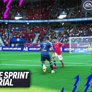 FIFA 22 NEW EXPLOSIVE SPRINT TUTORIAL!!! EASY TRICK TO DRIBBLE PAST DEFENDERS!!!