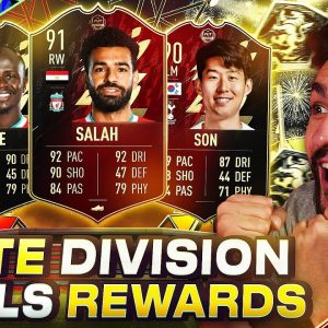 FIFA 22 MY ELITE DIVISION REWARDS PACK OPENING GOT ME A TOP HIGH RATED CARD😍!! ROAD TO GLORY #47