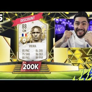 THE CHEAP VIEIRA IN FIFA 22 IS SOOO GOOD - MAKE SURE TO NOT MISS OUT ON THIS CARD!!