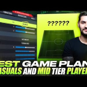 This is THE BEST FORMATION + TACTICS for CASUAL & MID TIER PLAYERS in FIFA 22!! EASY WINS LOADING!!