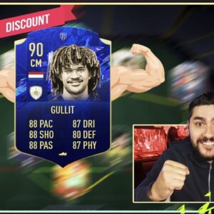 I SPENT UNDER 500K ON ONE OF THE MOST BROKEN TOTY HONOURABLE MENTIONS CARDS IN FIFA 22!!