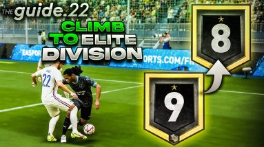 CLIMB TO ELITE DIVISION | Conquer Division 9! - Excessive Tackling & First Touch On The Ball