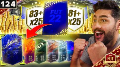 FIFA 22 TOTY - Opening my 83+ x25 & 81+ x25 Special Packs on the RTG