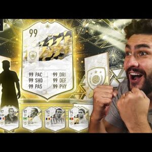 I GOT MY VERY FIRST ICON MOMENTS TO COMPLETE MY EPIC ROAD TO GLORY SQUAD IN FIFA 22 ULTIMATE TEAM!!!