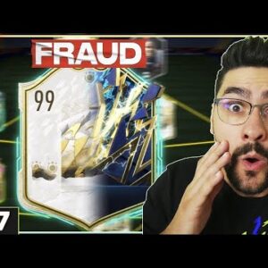 THIS FORMER 15 MILLION COINS CARD TURNED INTO A FRAUD IN MY FIFA 22 TOTS WEEKEND LEAGUE!!