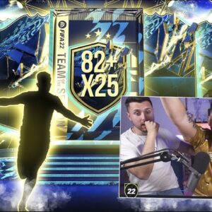 @Tudor Buțan PACKS ME 2 SUPERB PREMIER LEAGUE TOTS CARDS FROM MY 82+ x25 PACK ON THE RTG!!!