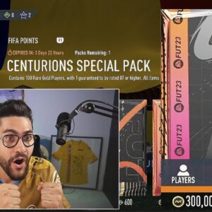 I OPENED THE NEW 300k CENTURIONS SPECIAL 100 RARE PLAYERS PACK & this is what I got....