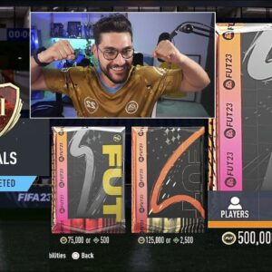 OPENING MY FUTCHAMPIONS+ REWARDS & A 500.000 COINS WINTER SPECIAL PACK! FIFA 23 ULTIMATE TEAM