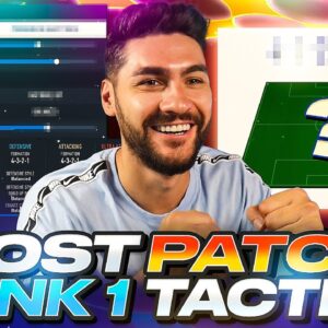 *POST PATCH* MY NEW 20-0 RANK 1 ELITE DIVISION FULL CUSTOM TACTICS & GAME PLANS in FIFA 23!!!