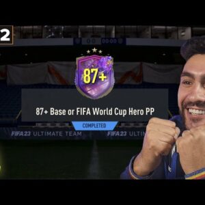 I COMPLETED THE NEW 87+ BASE or FIFA WORLD CUP HERO PLAYER PICK & THIS IS WHAT I GOT!!!! FIFA 23