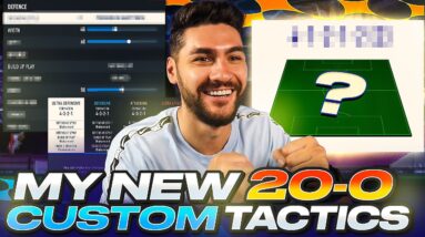 MY NEW UPGRADED 20-0 FULL CUSTOM TACTICS in FIFA 23 ULTIMATE TEAM!! THE COMPLETE GAME PLANS!!