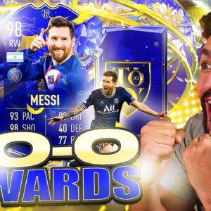 OMG I PACKED TOTY MESSI!!! MY 20-0 FUTCHAMPIONS REWARDS in FIFA 23 ULTIMATE TEAM!!