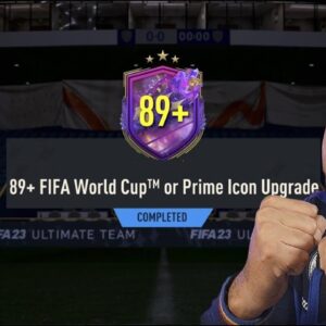 I COMPLETED THE NEW 89+ FIFA WORLD CUP OR PRIME ICON UPGRADE SBC & THIS IS WHAT I GOT!!