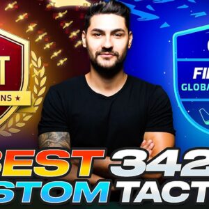NEW META 3-4-2-1 BEST CUSTOM TACTICS! THE OP FORMATION USED BY THE NEW FIFA 23 EUROPEAN CHAMPION!