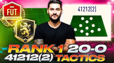 This New 4-1-2-1-2(2) Tactic Will Make Opponents Call You A Hacker! Most Meta Rank 1 Tactics FIFA 23