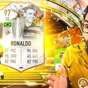WOW I Packed TROPHY TITANS 97 RONALDO From My 1st 85x 10!! MY RTG IS BLESSED!!