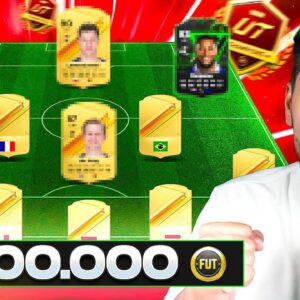 I Built My Best 1 Million Coins Squad for Fut Champions in FC 24 ULTIMATE TEAM!!