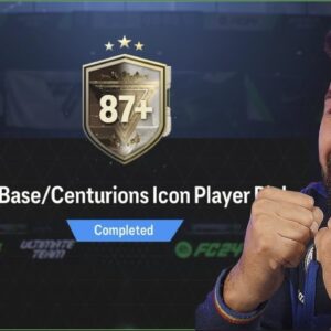 OMG I Packed The Most Rare Card In FC 24!! My New 87+ Base Or Centurions Icon Upgrade SBC