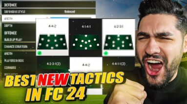 Best NEW PRO Tactics & Formations in FC 24 - 1000+ SR & RANK 1 Verified!